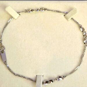NIB PLATINUM BRACELET W/DISCOUNT SHIPPING!